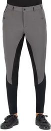 Euro-Star Marcello Reithose für Damen mit Full Grip aus Kunstleder Winter Grau – Bild 1 von 1
