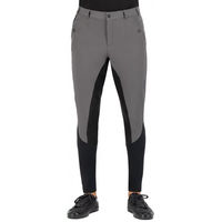 Produktbild von Euro-Star Marcello Reithose für Damen mit Full Grip aus Kunstleder Winter Grau