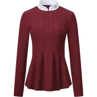 Produktbild von Euro-Star Paloma Reitshirt Damen Rot XXL