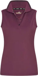 euro-star Poloshirt ärmellos Carmella Dark Berry Größe XL – Bild 1 von 2