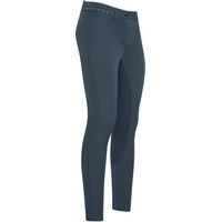 Produktbild von Euro-Star Queen Diamond Reithose für Damen mit Vollbesatz aus Silikon in Blau Grösse 38