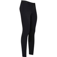 Produktbild von Euro-Star Queen Diamond Reithose für Damen mit Vollgrip aus Kunstleder Schwarz Größe 34