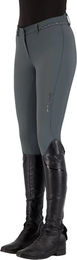 Produktbild von Euro-Star Queen Diamond Reithose für Damen mit Vollgrip Winter Blau Grau Größe 38