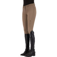 Produktbild von Euro-Star Queen Diamond Reithose für Damen mit Vollgrip Winter Braun Beige Größe 38