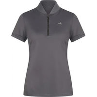 Produktbild von Euro-Star Ramona Reitshirt für Damen in Grau Größe XS mit halbem Reißverschluss