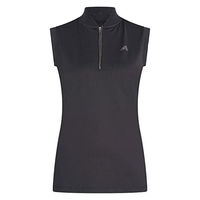 Produktbild von Euro-Star Ramona Reittrikot Damen ärmellos mit halbem Reißverschluss Schwarz Größe L