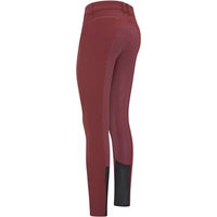 Produktbild von Euro-Star Reithose Arielle Fashion Damen Full Grip Winter Fleece Rot Größe 42