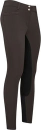 Produktbild von Euro-Star Reithose Arielle Full Grip für Damen in Braun Größe 34 aus Kunstleder für den Sommer