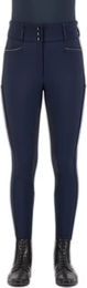 Euro-Star Reithose Arielle Highwaist für Damen mit Full Grip in Blau – Bild 1 von 2