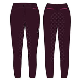 Euro-Star Reithose Arista Essential Damen Full Grip Lila Größe 42 – Bild 1 von 2