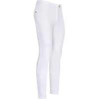 Produktbild von Euro-Star Reithose Camillo Knee für Herren in Weiß mit Mid Grip und Microstretch-Gewebe