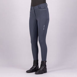 Euro-Star Reithose Damen ESArielle Grip Connect FS 2023 Vollbesatz Grau Größe 36 – Bild 1 von 1
