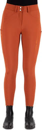 Euro-Star Reithose Empressive Full Grip Damen Sommer Weiß Orange Größe 38 mit Silikon Grip – Bild 1 von 2
