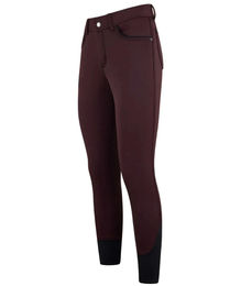 Euro-Star Reithose Erla Xantippe Softshell Winter Full Grip Dark Plum – Bild 1 von 1