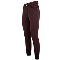 Produktbild von Euro-Star Reithose Erla Xantippe Softshell Winter Full Grip Dark Plum