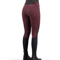 Produktbild von Euro-Star Reithose ESAirflow FullGrip für Damen in Dark Berry mit Silikon Grip