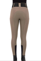 Produktbild von Euro-Star Reithose ESAthletic FullGrip für Damen in Braun mit Silikon Grip für den Winter