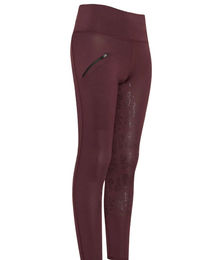 Produktbild von Euro Star Reithose ESDietse FullGrip in Lila mit Silikonbeschichtung