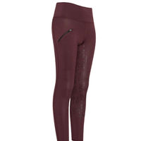 Produktbild von Euro Star Reithose ESDietse FullGrip in Lila mit Silikonbeschichtung