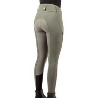 Produktbild von Euro-Star Reithose ESequitation Queen FullGrip für Damen in Castor Grey mit Silikon Grip