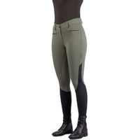 Produktbild von Euro-Star Reithose Full Grip Damen Airflow Stoff Grau Größe 36