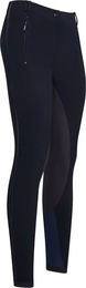 Produktbild von Euro-Star Reithose Slim Shape Damen Full Grip aus Mikrofaser Blau Größe 40