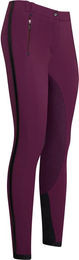 Produktbild von Euro-Star Reithose Slim Shape Damen Full Grip aus Mikrofaser wasserabweisend Rot Größe 36