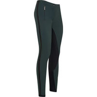 Produktbild von Euro-Star Reithose Slim Shape Full Grip Damen aus Mikrofaser Grün Größe 38 wasserabweisend
