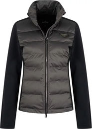 Produktbild von Euro-Star Reitjacke Cari für Damen in Grau XXL wasserdicht aus Polyester