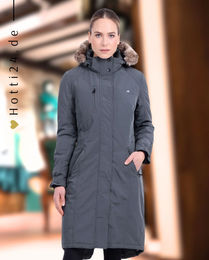 Produktbild von Euro-Star Reitjacke ESLadonna Dark Castor Damen Winterjacke wasserdicht aus Polyester