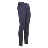 Produktbild von Euro-Star Reitleggings Breez Sommer Reithose Blau Größe 40
