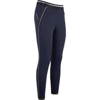Produktbild von Euro-Star Reitleggings Damen Athletic Lux LTE Full-Grip mit Silikon in Navy-Silver Größe 34