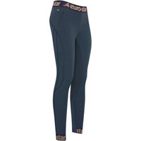 Produktbild von Euro-Star Reitleggings Damen Softshell mit Grip FG Navy Blau Größe 36