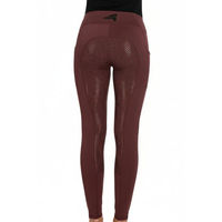 Produktbild von Euro Star Reitleggings ESLivia FullGrip für Damen in Lila