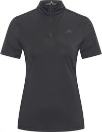 Produktbild von Euro-Star Reitpolo Damen Alta Sommer Reitshirt Schwarz Größe L