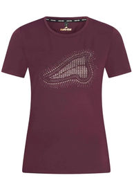 Produktbild von Euro Star Reitshirt ESMirella Dark Berry Lila Damen