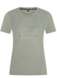 Produktbild von Euro-Star Reitshirt Mirella Castor Grey für Damen in Grau
