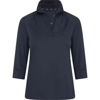 Produktbild von Euro-Star Reitshirt Polo mit langen Ärmeln für Damen in Blau Größe L