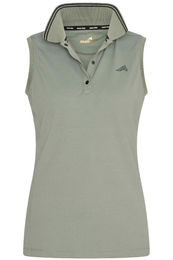 Produktbild von Euro-Star Reitshirt Tech ESCarmella Poloshirt für Damen in Castor Grey