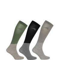 Produktbild von Euro-Star Reitsocken ESGina für Damen 3er Pack Winter Navy Grau Dunkelbraun