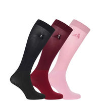 Produktbild von Euro-Star Reitsocken ESGlitter für Damen 3er Pack Schwarz