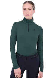 Produktbild von Euro-Star Trainingsshirt ESOlivia Reitshirt für Damen in Dark Castor aus Baumwolle