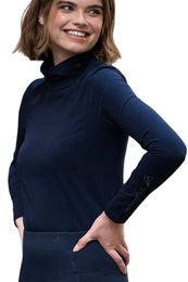 Produktbild von Euro-Star Trainingsshirt Reitshirt für Damen in Navy Blau