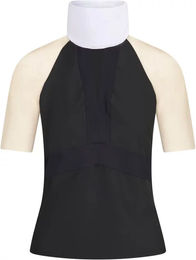 Produktbild von Euro-Star Turnierpolo Flying Flirty Reitshirt Damen Schwarz Größe S