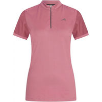 Produktbild von Euro-Star Valentina Reit-Poloshirt für Damen mit halbem Reißverschluss in Rosa Größe M