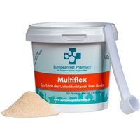 Produktbild von European Pet Pharmacy Multiflex Gelenkschutz Pulver Nahrungsergänzung für aktive Hunde Adult