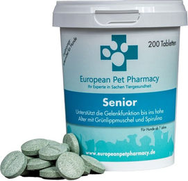 Europeanpetpharmacy Gelenk-Supplement zur Gelenkvorsorge für Senioren Hunde – Bild 1 von 2