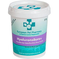Produktbild von Europeanpetpharmacy Hyaluronsäure Gelenk- und Haut-Fell-Supplement hypoallergen für Hunde und Katzen aller Altersstufen und Größen 310g