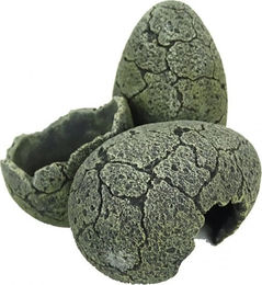 Europet Aqua Della Eggs Dino Eier Terrariumdeko für Aquarien und Reptilien Größe L 18 x 16 x 13 cm – Bild 1 von 2