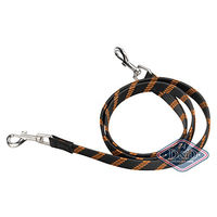 Produktbild von Europet Bernina Active Walker Joggingleine für Hunde aus Nylon Schwarz-Orange 110 cm - 110 cm